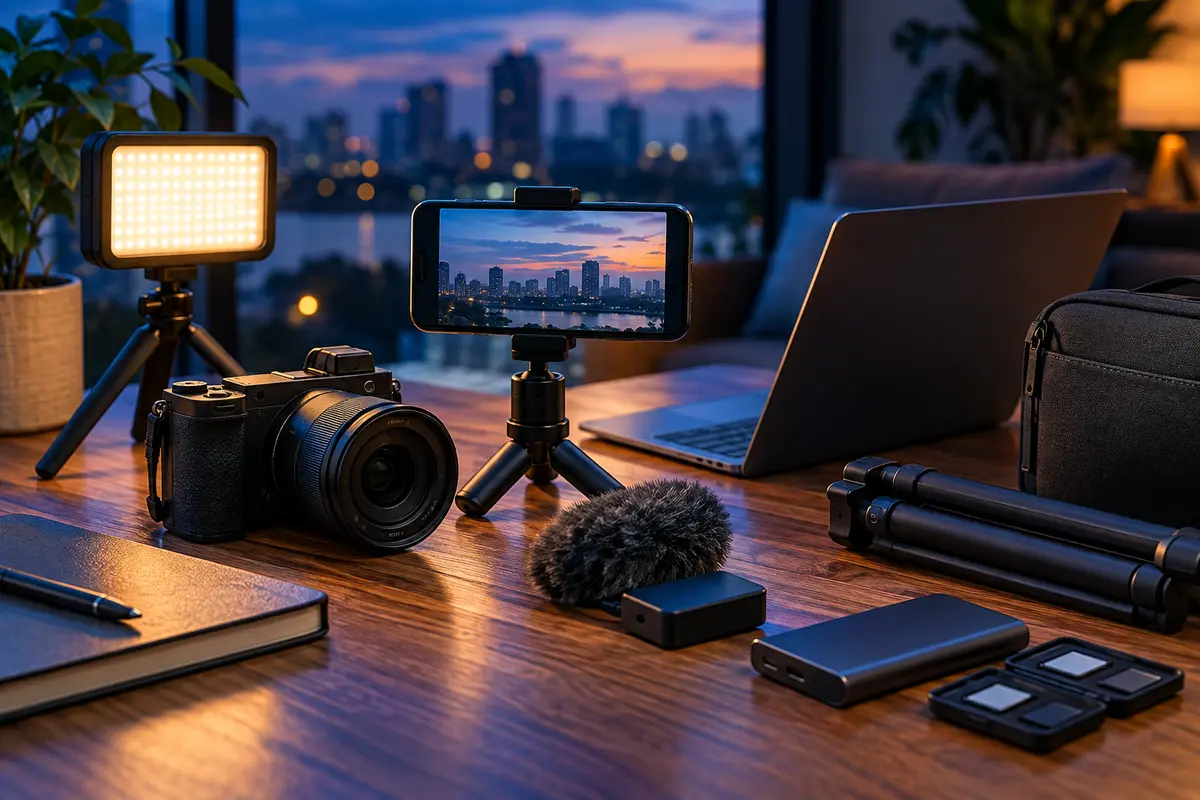 Editorial photograph for Compact Creator Gear Is Shifting Toward Faster Mobile Workflows