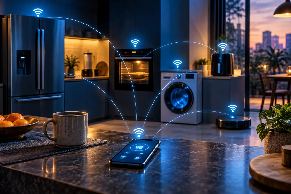 Editorial photograph for Connected Appliances Are Adding Convenience—and Longer Support Questions