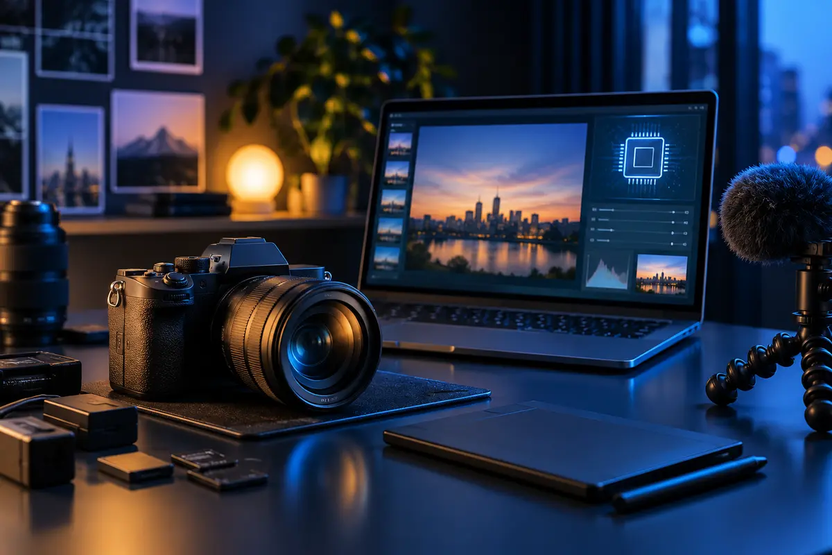 Editorial photograph for Creator Cameras Are Adding More Computational Features