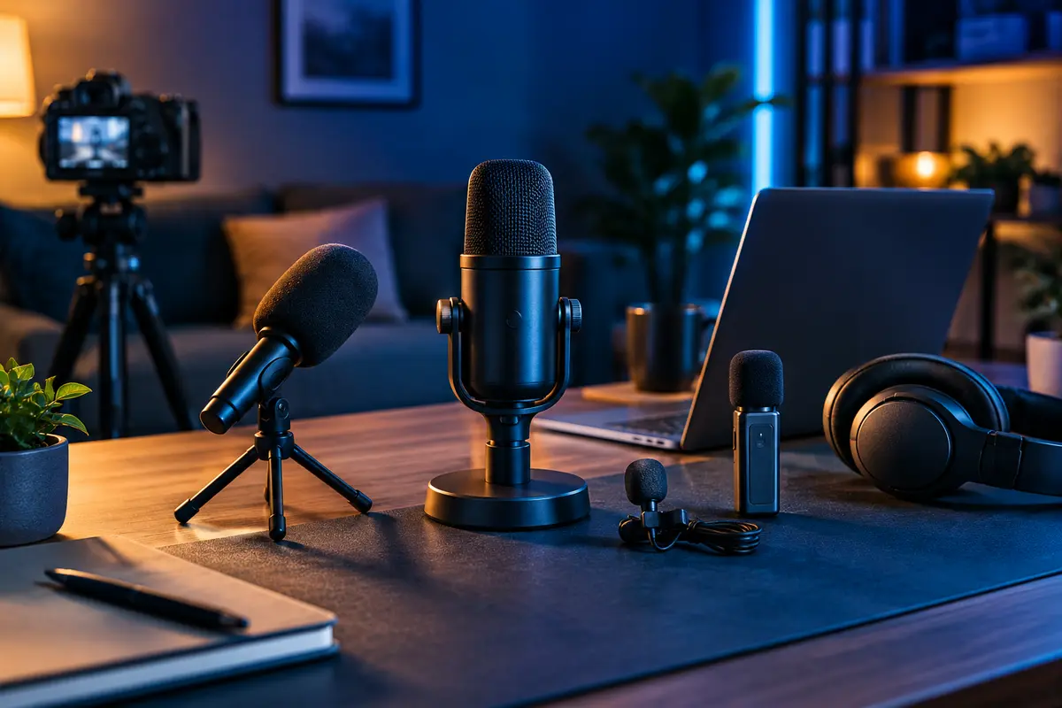 Editorial photograph for Creator Microphone Guide: Clearer Audio for Video, Podcasts and Calls