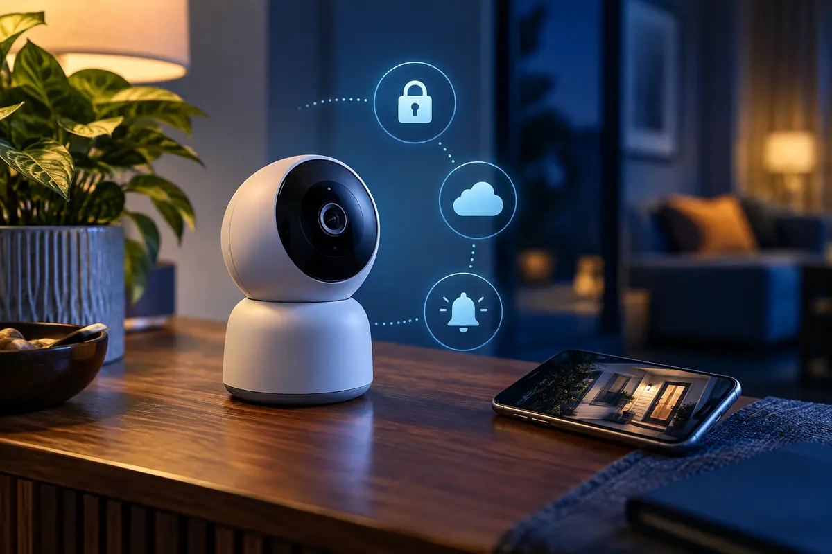 Editorial photograph for Smart Security Camera Checklist: Privacy, Storage and Useful Alerts
